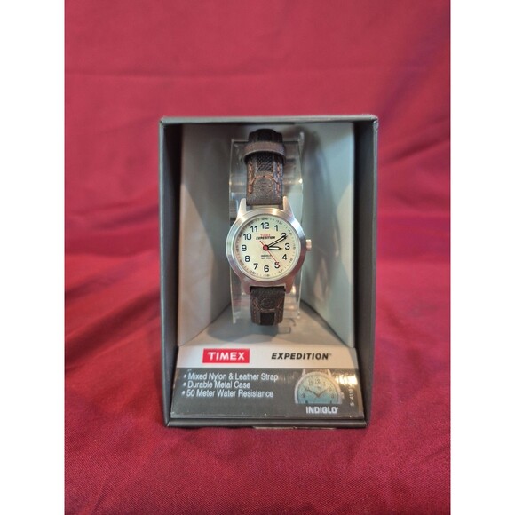 NIB Timex Expedition Field Mini Womens Watch Indiglo New Battery - Picture 1 of 3